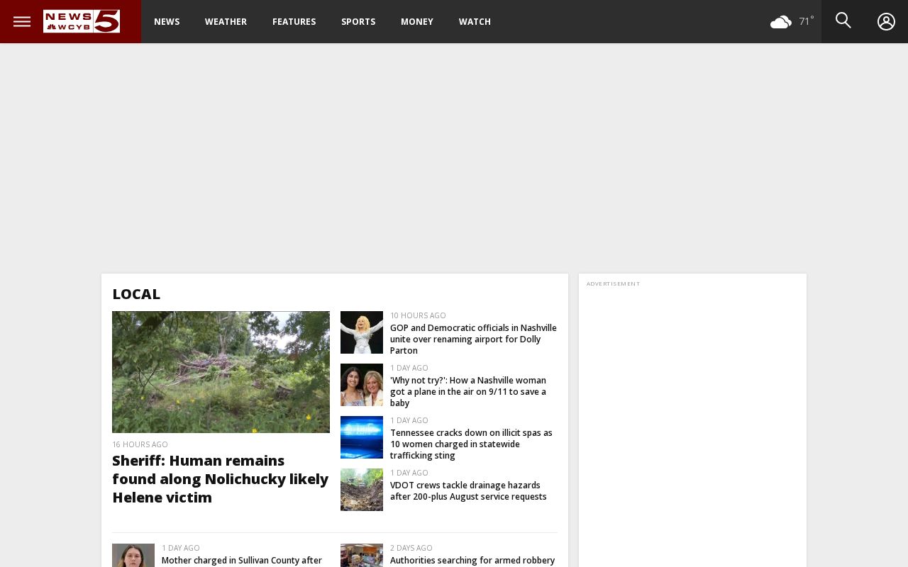 Regional news source that may report selected Church Hill arrests